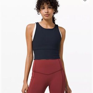 Lululemon Power Pivot Ribbed Top Size 6